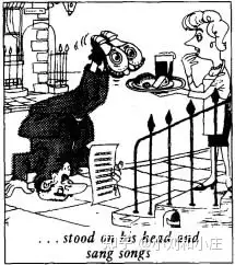 yesterday a beggar knocked at my door.