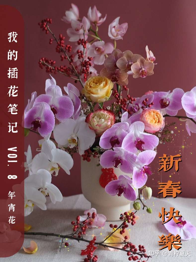 花艺笔记vol 9 蝴蝶兰年宵花岁岁常欢愉 知乎