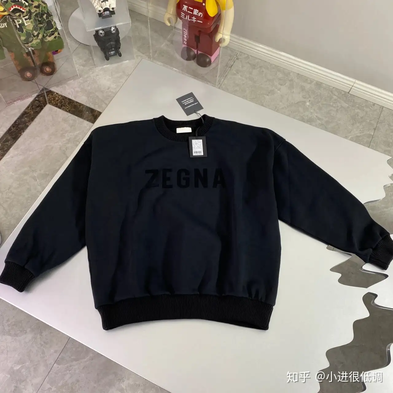 Fear of God x Ermenegildo Zegna系列FOG杰尼亚联名圆领套头卫衣全方位