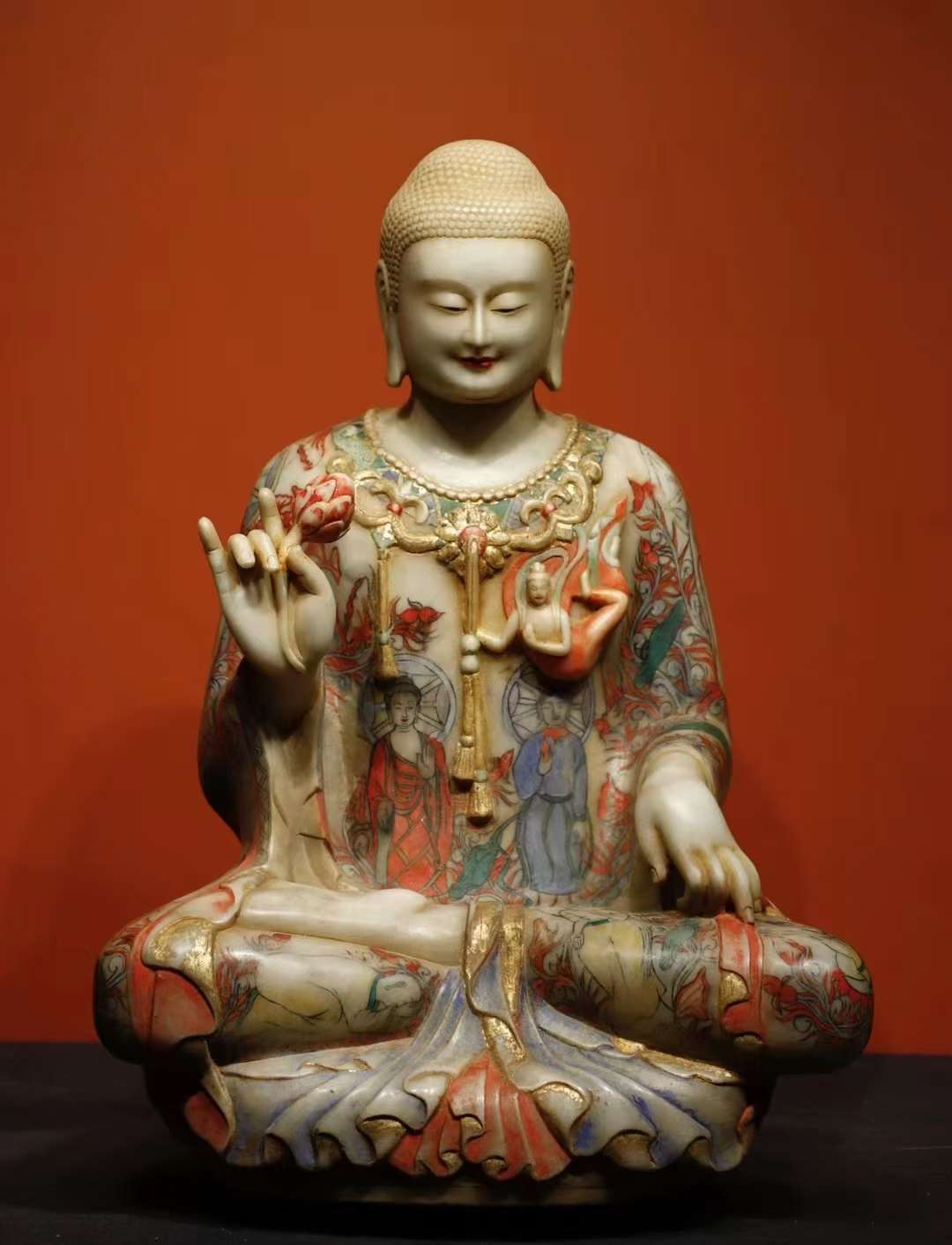佛缘雕刻 的想法: 北齐 汉白玉彩绘 佛像 精美庄严,佛造像 … - 知乎