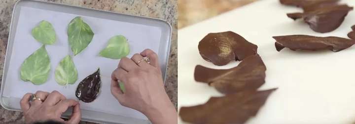 巧用身边小物件,你也可以做出米其林星级的巧克力装饰