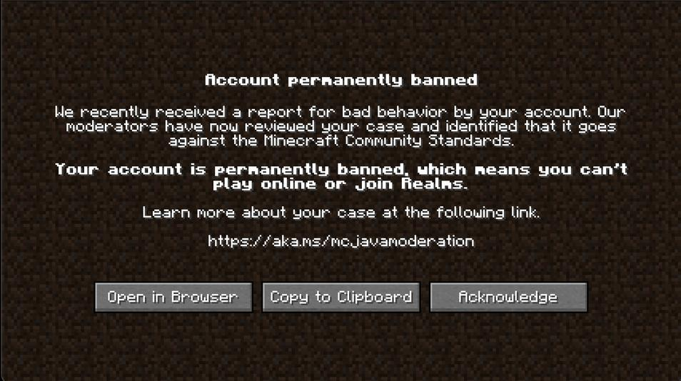 Minecraft Java版将加入永封制度 玩家反弹 知乎