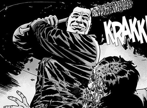 如何看待行尸走肉里的尼根这一角色?