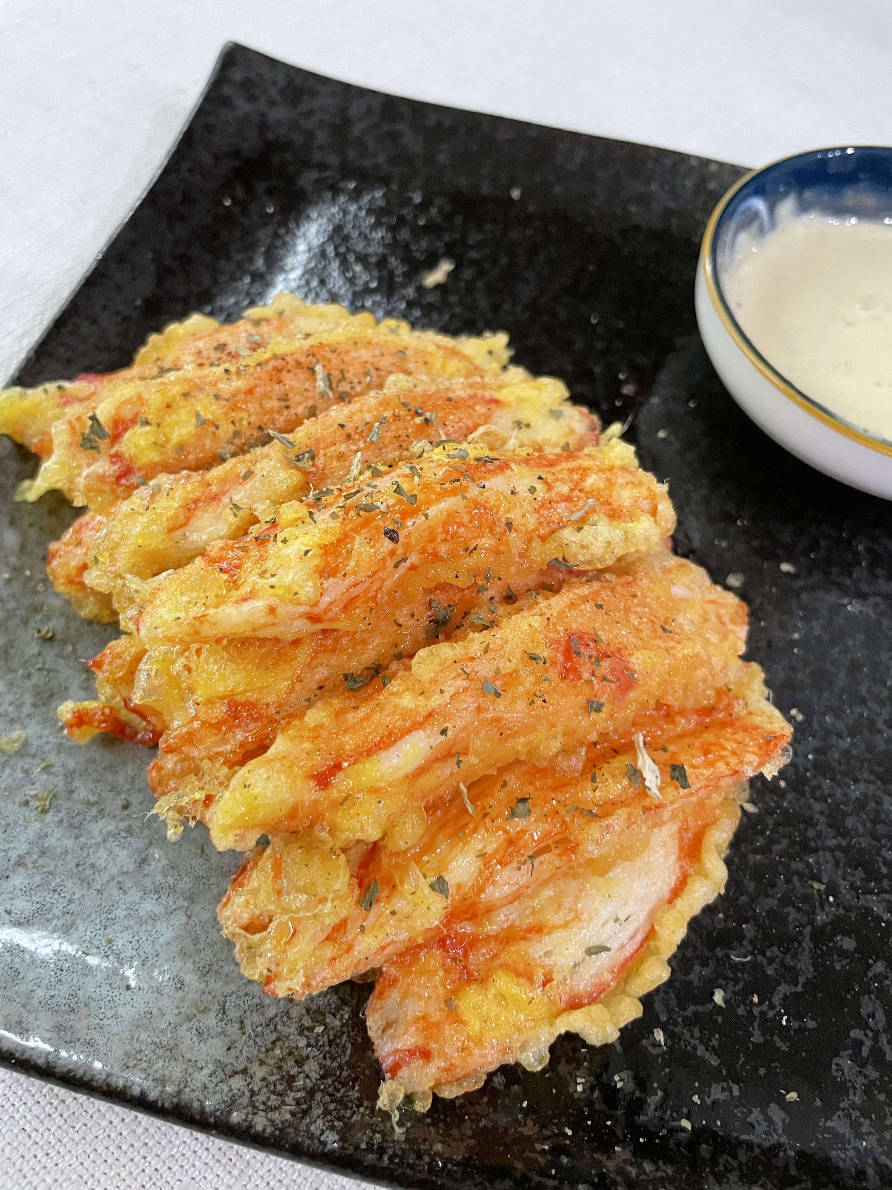 在家自制小食美味炸蟹柳