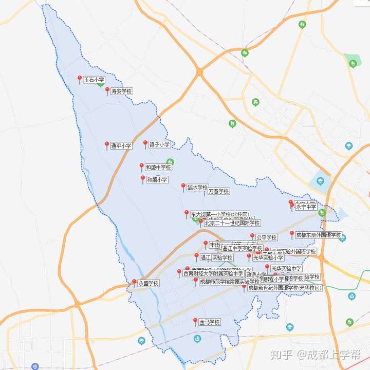 成都温江地图详细图片图片
