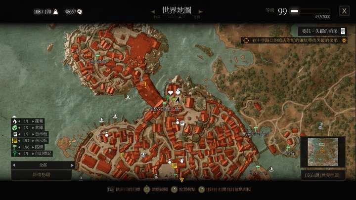 地图上白心处就是了.