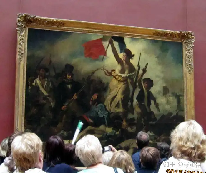 大观园丨画家岑道伟解析世界名画——德拉克罗瓦《自由引导人民》 - 知乎