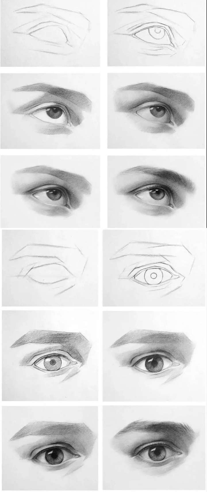 就是收集整理分享的优质教程,主要就是教大家动漫人物五官的详细画法!