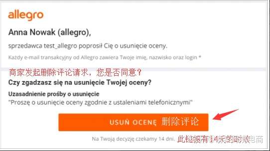 Allegro如何处理订单评论&差评删除&纠纷处理?