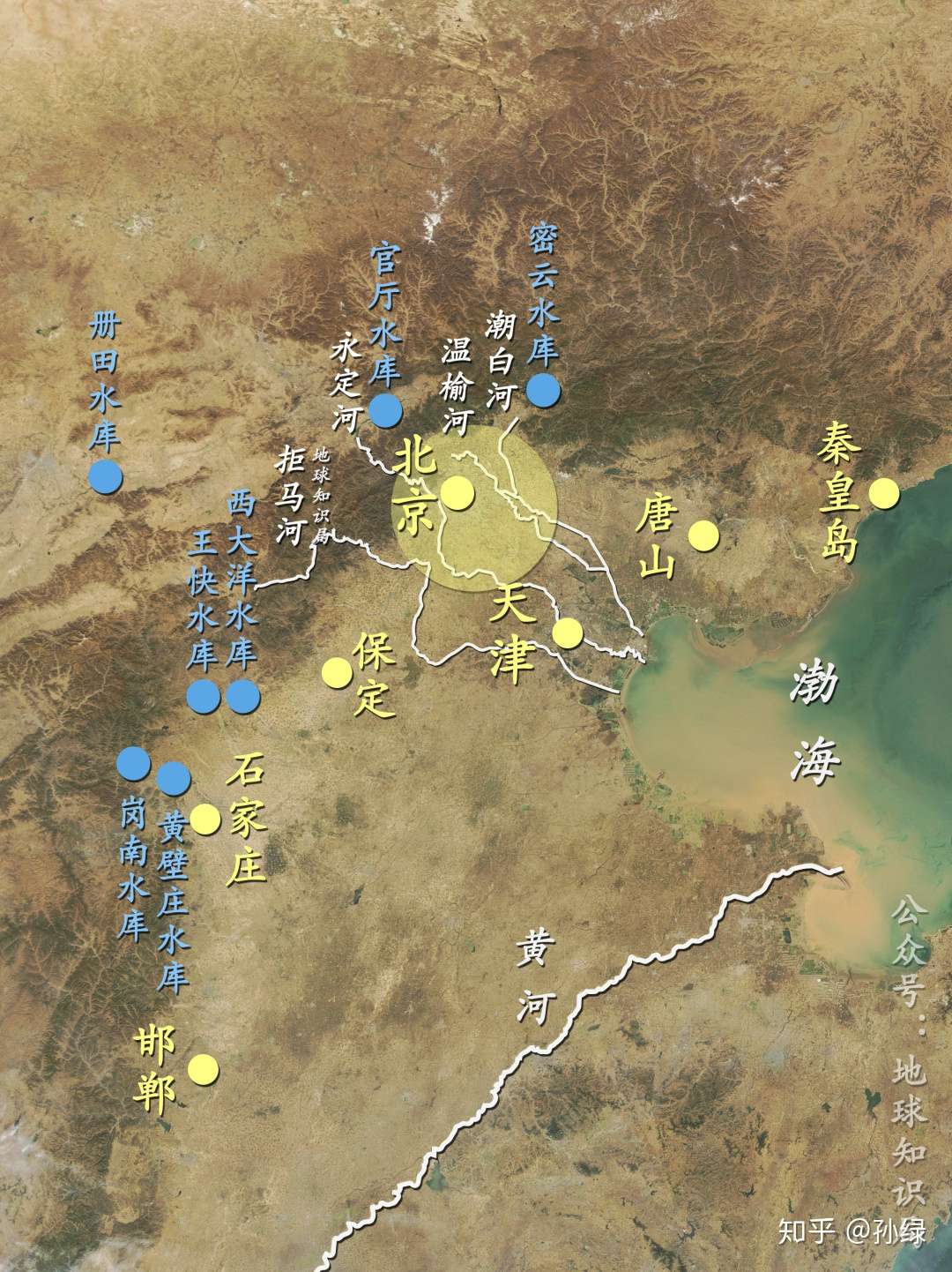 华北各省是如何为北京供水的 地球知识局 知乎