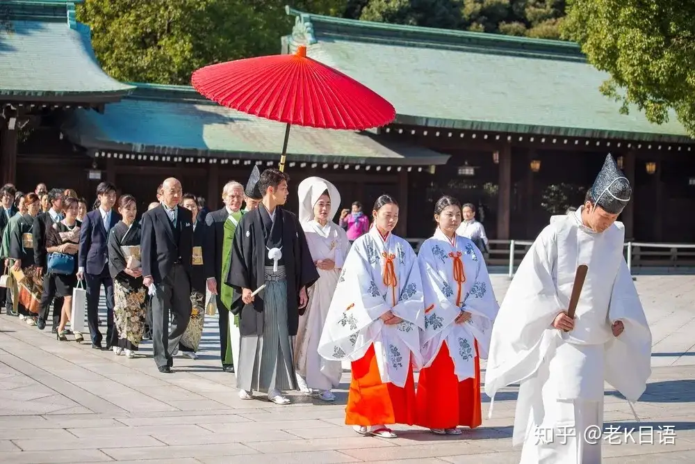 日本传统婚礼--神前式婚礼（和风的浪漫） - 知乎