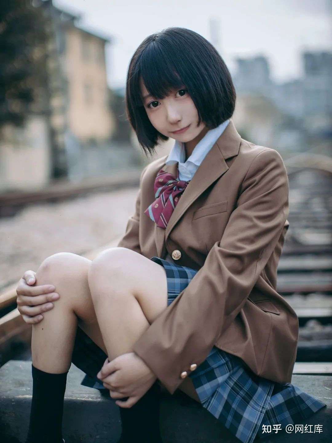 JK制服少女写真 JK uniform girl photo Facebook-第7张