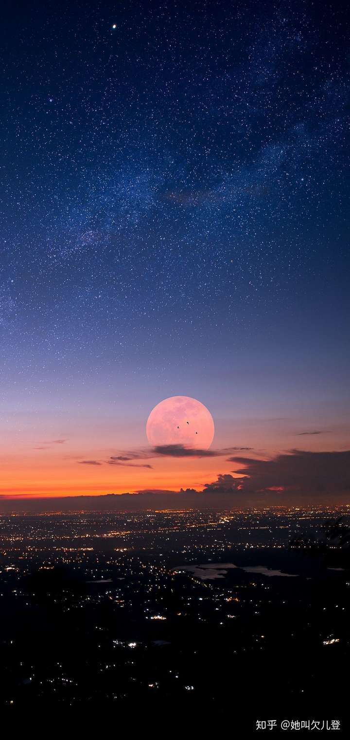 壁纸控陪你山川河海日月星河