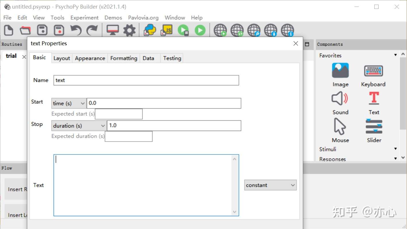 二 Psychopy如何呈现文字和图片 知乎