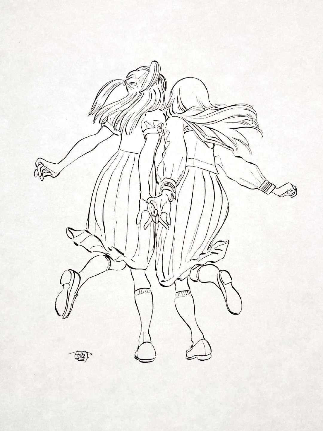 爱画画的咸鱼 的想法: 画师hiro笔下的活力少女 更多插画人物线