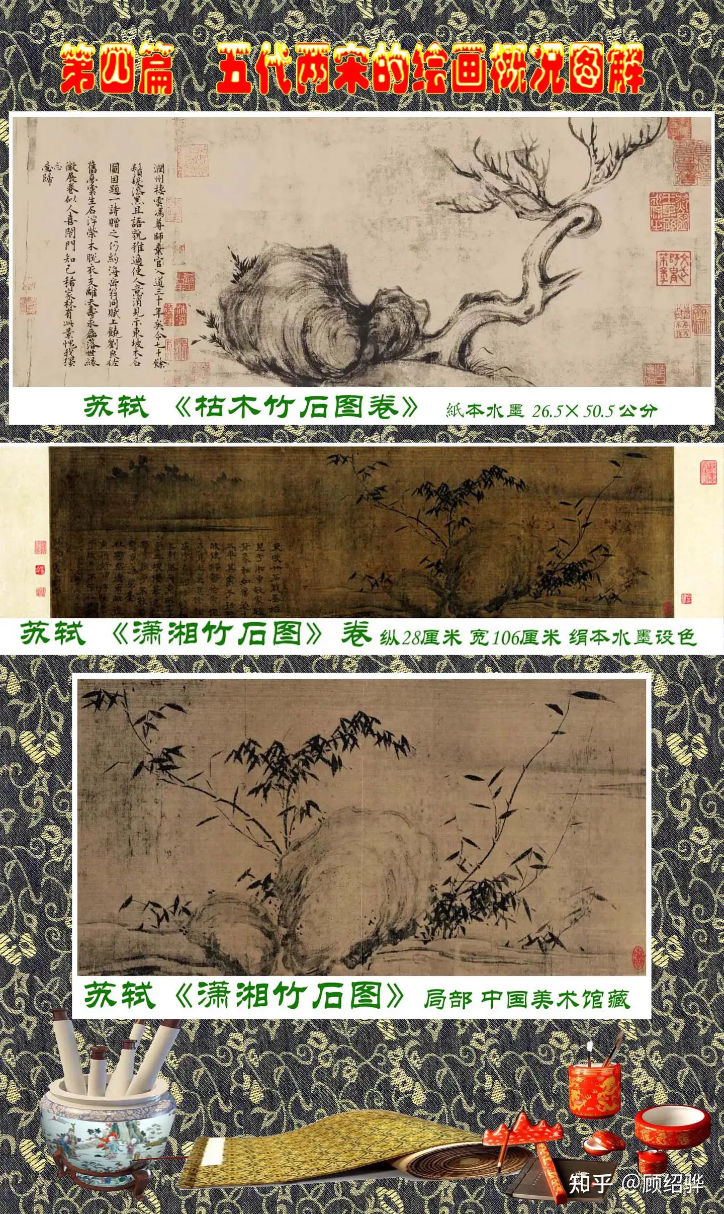 顾绍骅编辑中国画知识普及版第四篇五代两宋的绘画概况上半部分四- 知乎