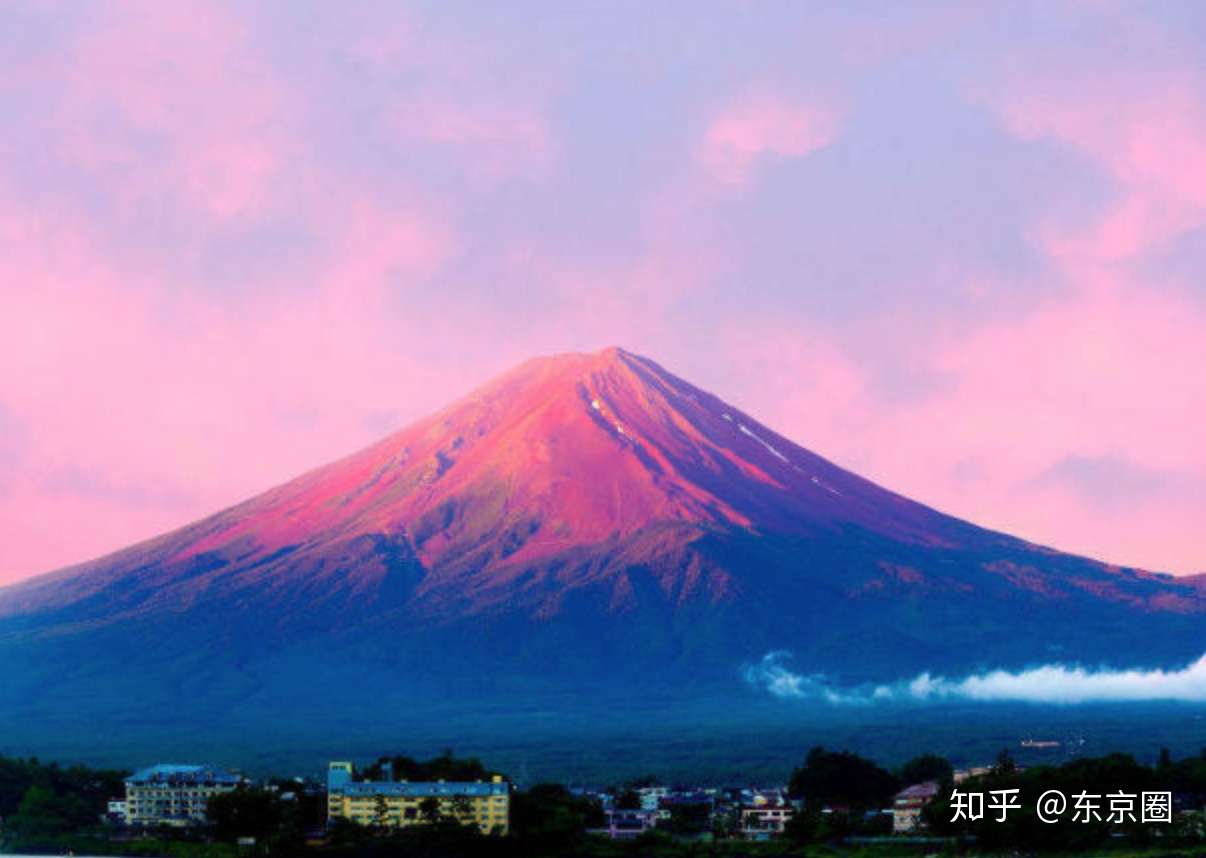 富士山攻略第二弹 赤富士 倒富士代表好运 几个让你更认识富士山的小秘密 知乎