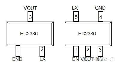 3v sot23-3封装同步升压ic