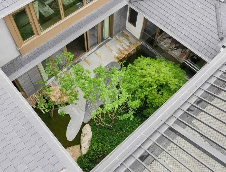 来看看中庭设计的漂亮的打开方式 看完开眼了 知乎