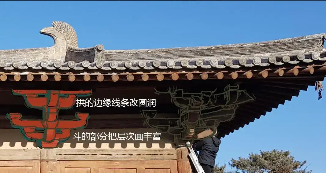 又画游学记| 晋北看“房”笔记（上篇）——中国古建筑的手绘画法分享- 知乎