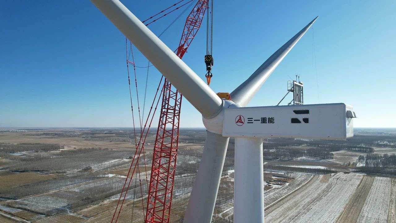 科工世界 的想法: 中国造出全球最大陆上风电机组 | 三一重… - 知乎