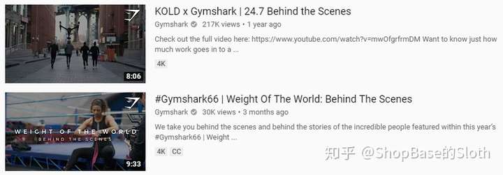 Gymshark YouTube