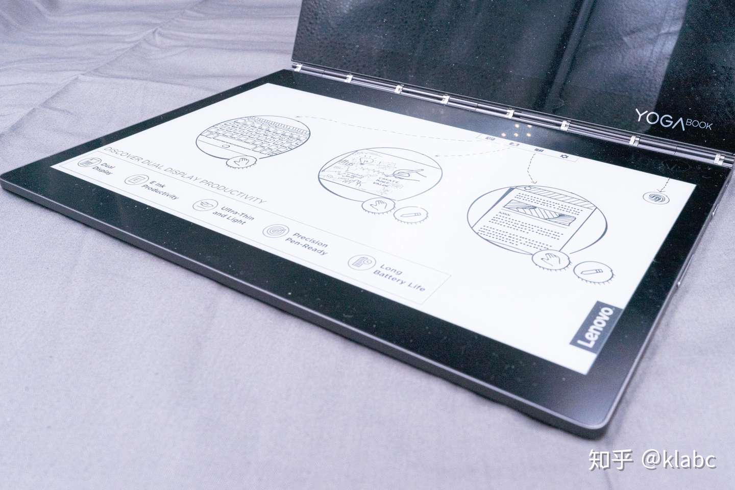 屏幕狂想曲 Lenovo Yogabook2 体验评测 知乎