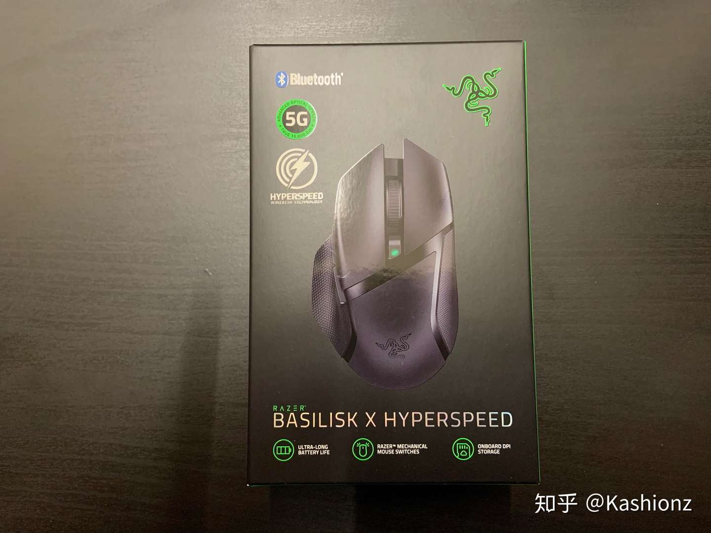 無線滑鼠razer Basilisk X Hyperspeed 簡單開箱 知乎