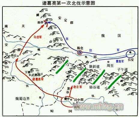 而三郡投降后,魏国能够支援陇西的道路就只有,上邽与陇山道,其中陇山