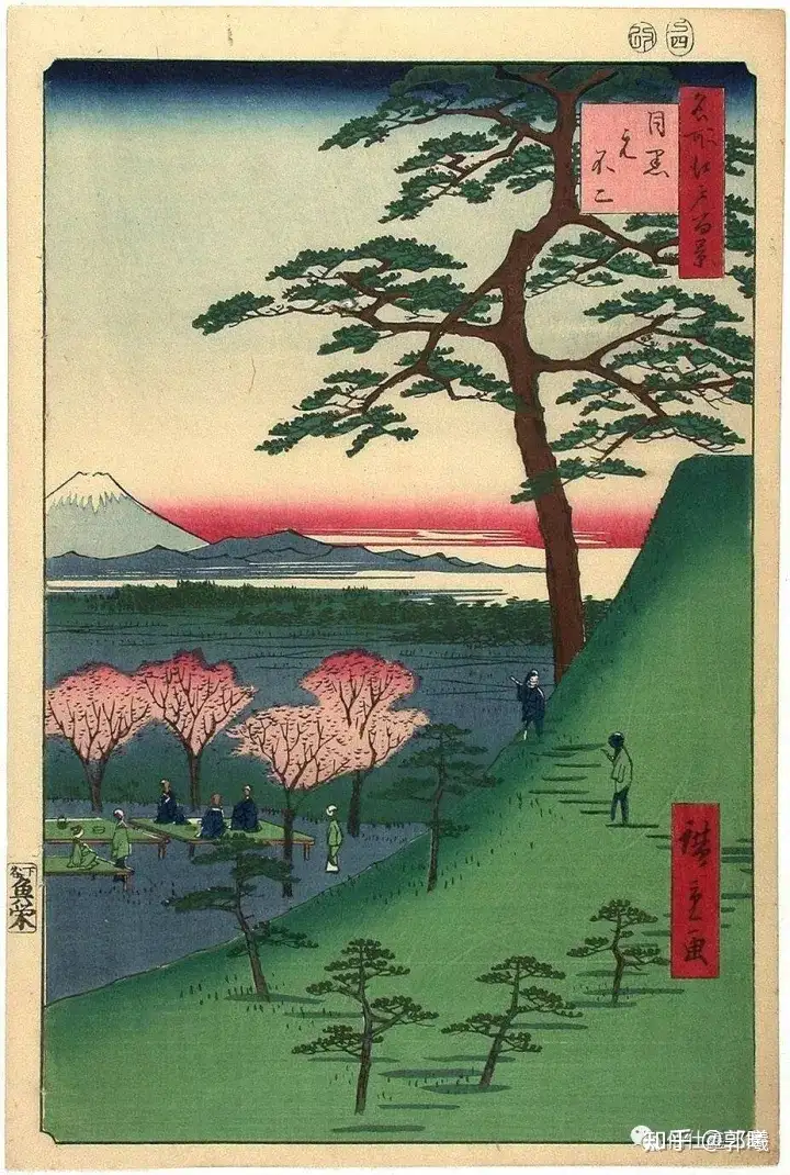 【古書】大正時代　廣重豊國名画百種 古書 大正時代 廣重豊國名画百種