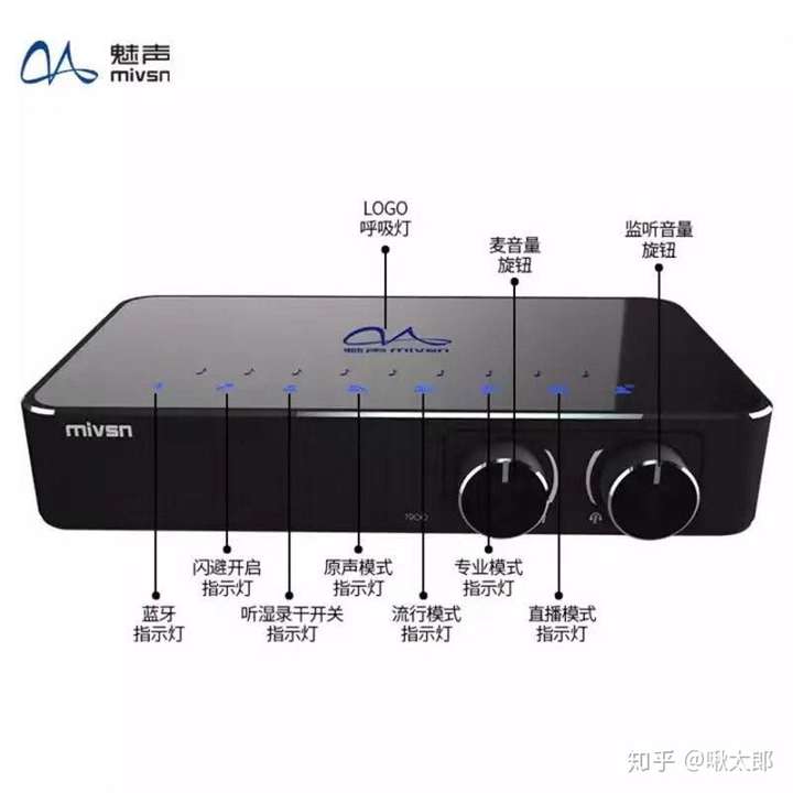 魅聲t9-5專業錄音麥克風(帶t900聲卡)