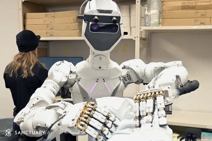 sanctuary ai 在 加拿大langley市的商店部署了"世界上第一个类人机器