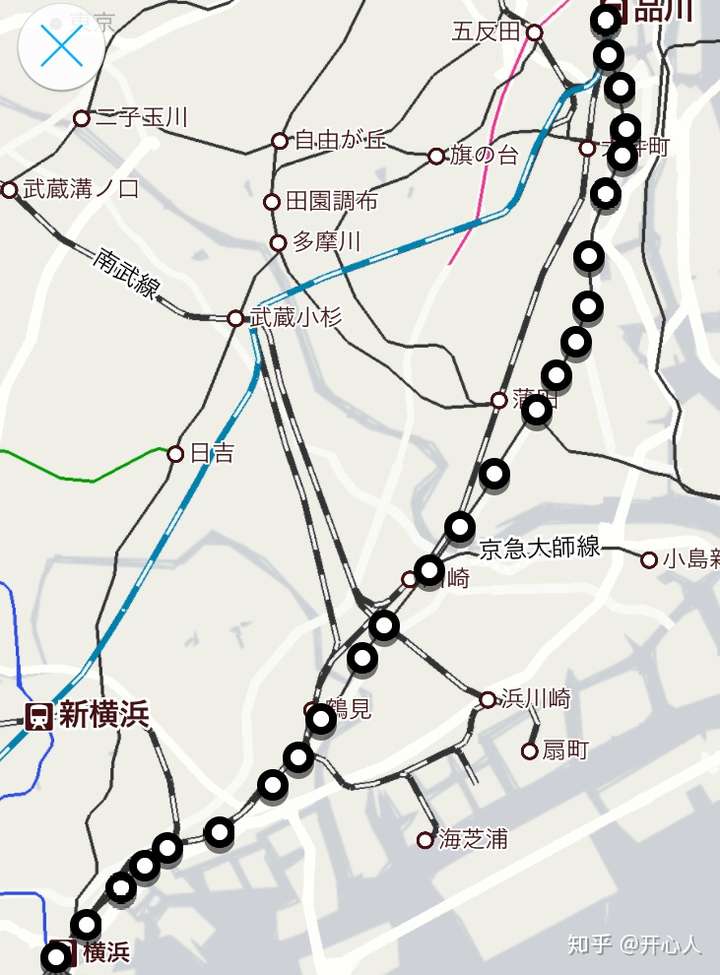 为什么说东京轨道交通系统比北京和上海的发达 知乎