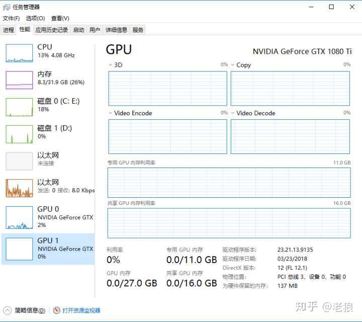 Win10任务管理器中的 专用gpu内存 是怎么回事 共享gpu内存 又是什么 知乎