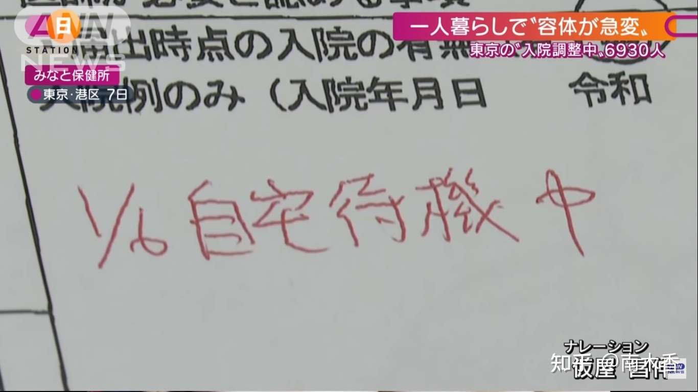 这也是日本 普通人在家等床位 上等人无症状也立即住院 知乎