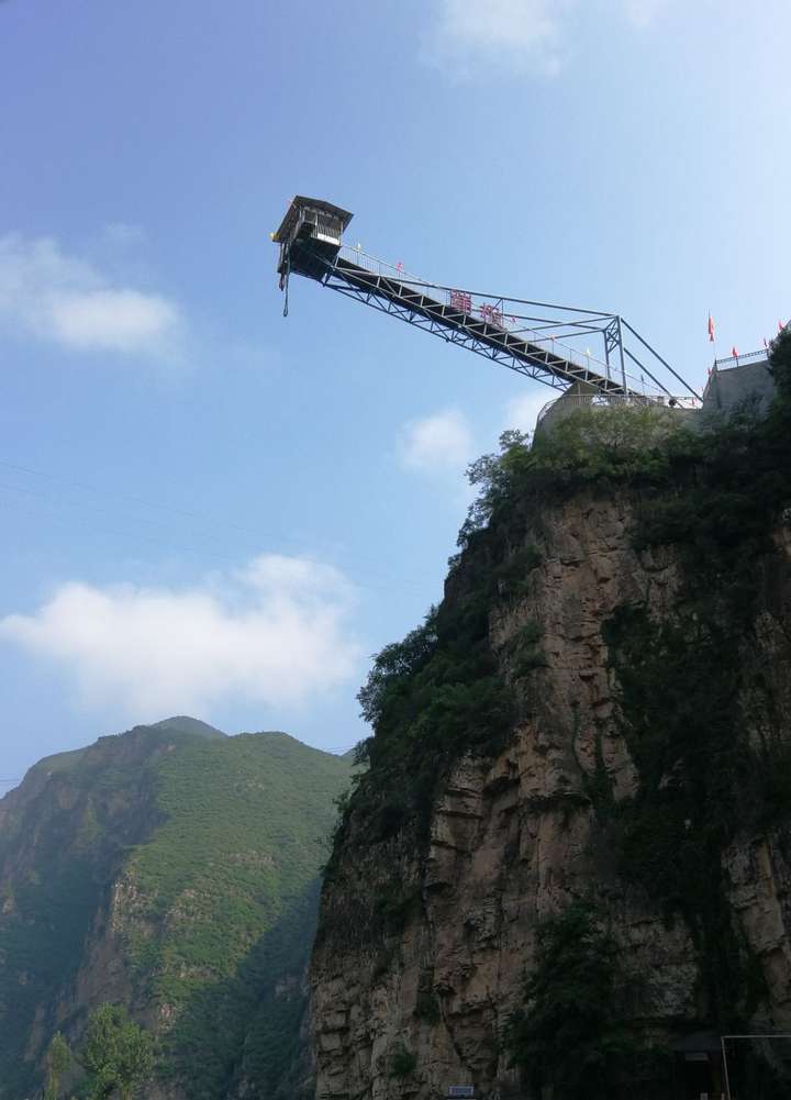 蹦极后怎么上来