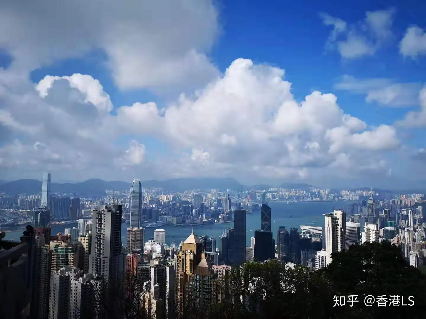 俯瞰香港网红地打卡 太平山顶 知乎