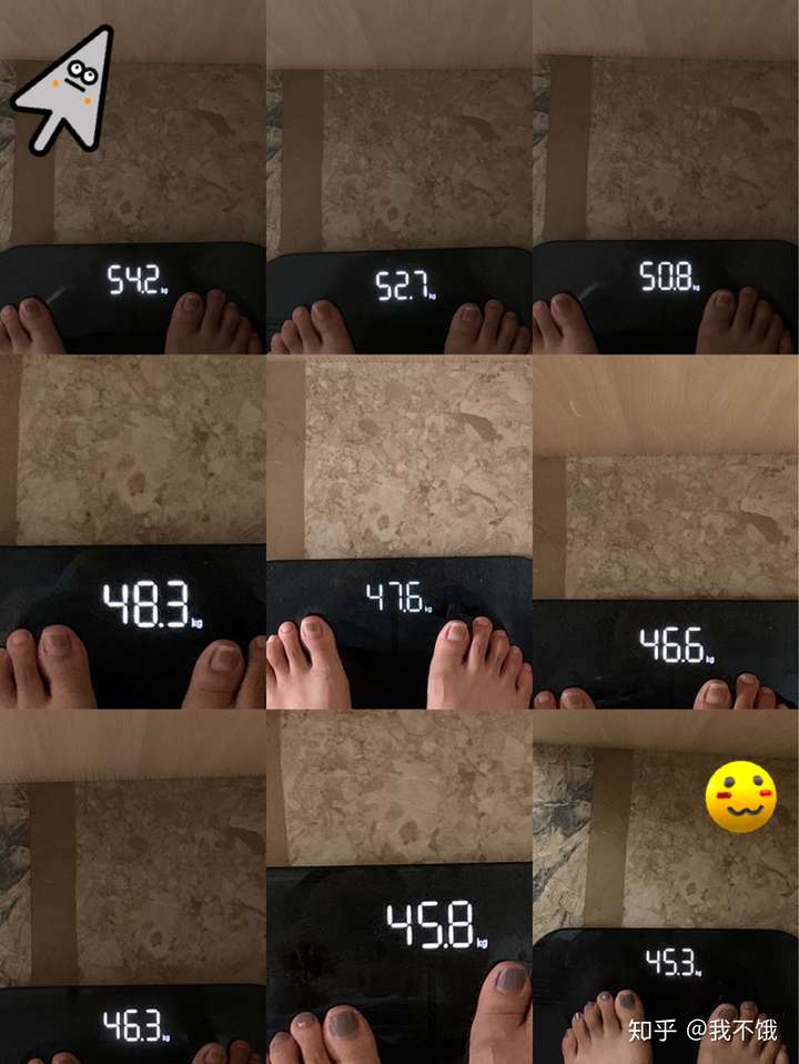 三个月的减肥经历本人梨形身材107斤到90斤