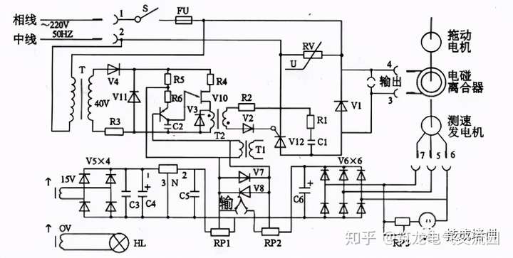 電路 2, 電磁調速電機控制圖 3, 三相四線電度表互感器接線 4,能耗