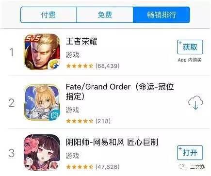 Fate手游fgo登上畅销榜第二 它做了些什么 知乎