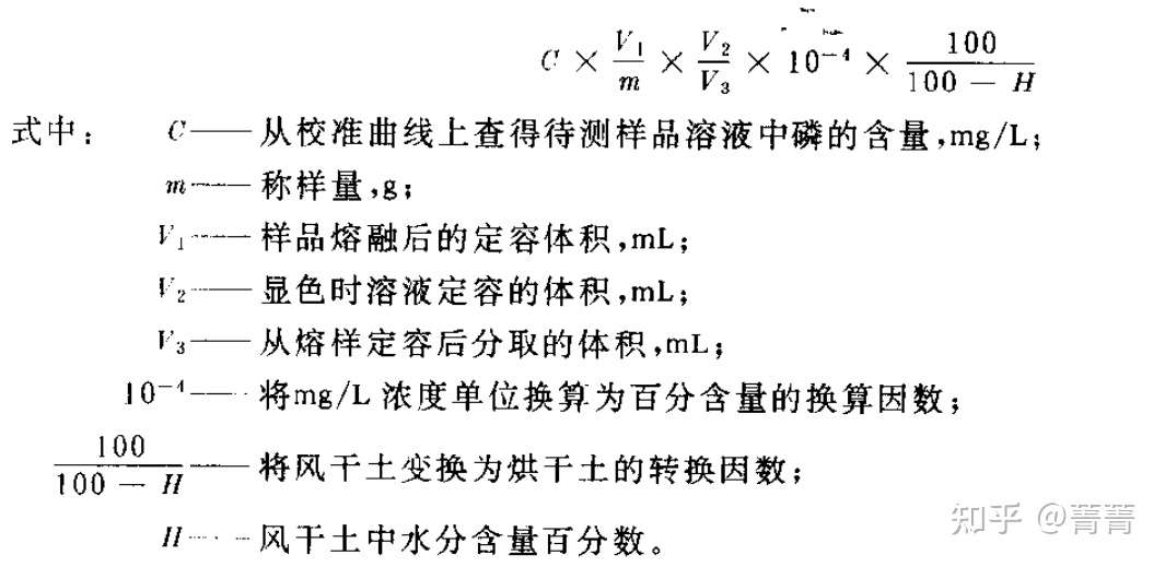 土壤全磷含量测定 知乎