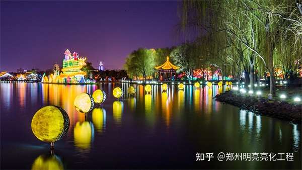 景观照明设计的目的是什么 为什么要做亮化 知乎