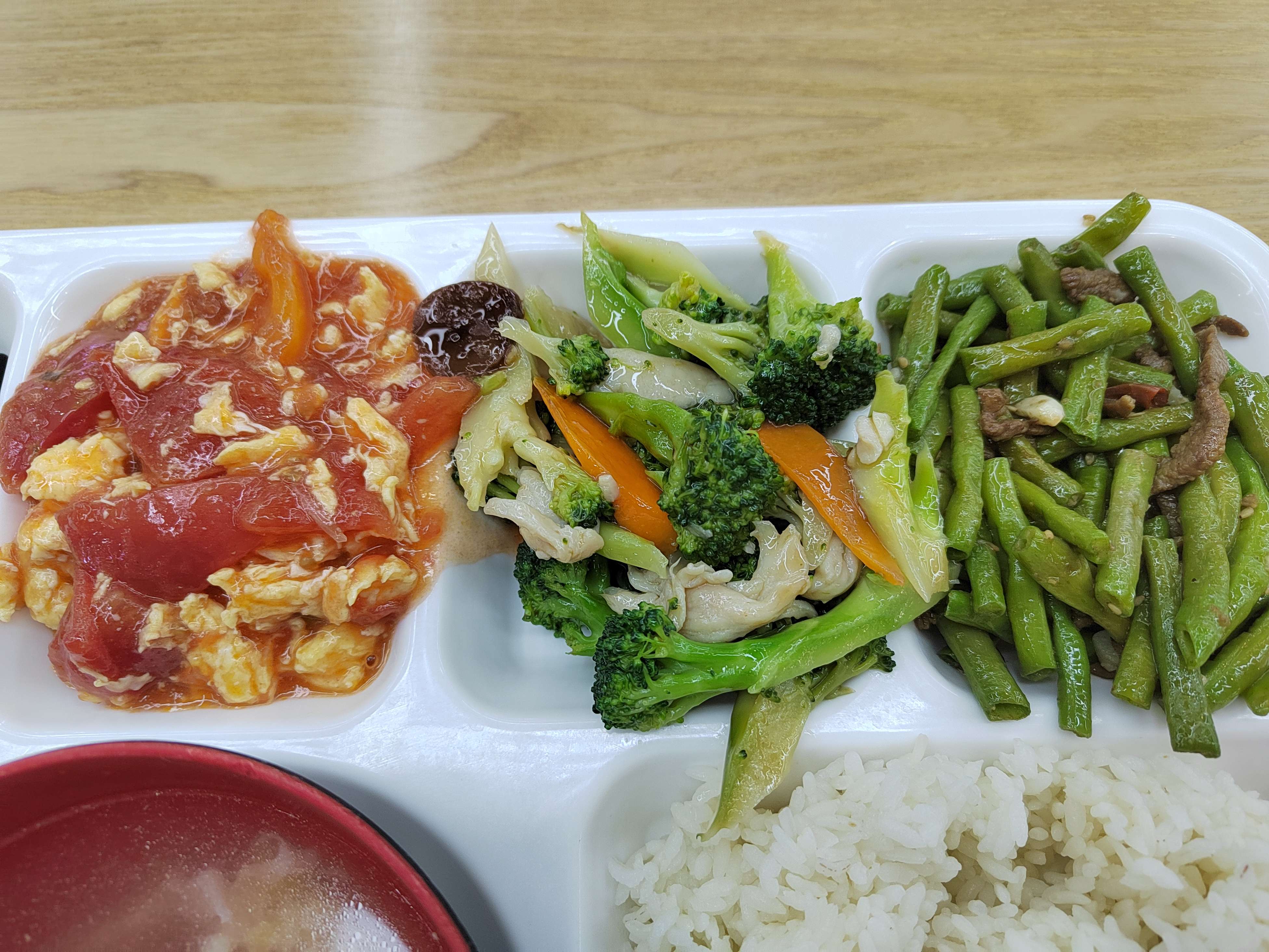 水云间 的想法: 今日份晚餐—自选 | #三张图探探大学食堂… - 知乎