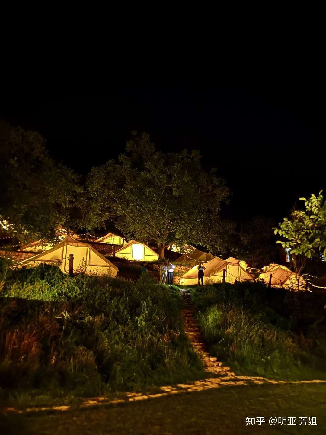 明亚 芳姐 的想法: 郊外,营地,帐篷 静谧的夜晚,一夜好梦 … - 知乎