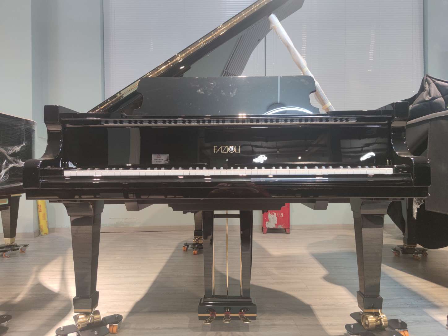 yokawa日本吉川钢琴 的想法: fazioli法奇奥里f212,长212厘米,宽153