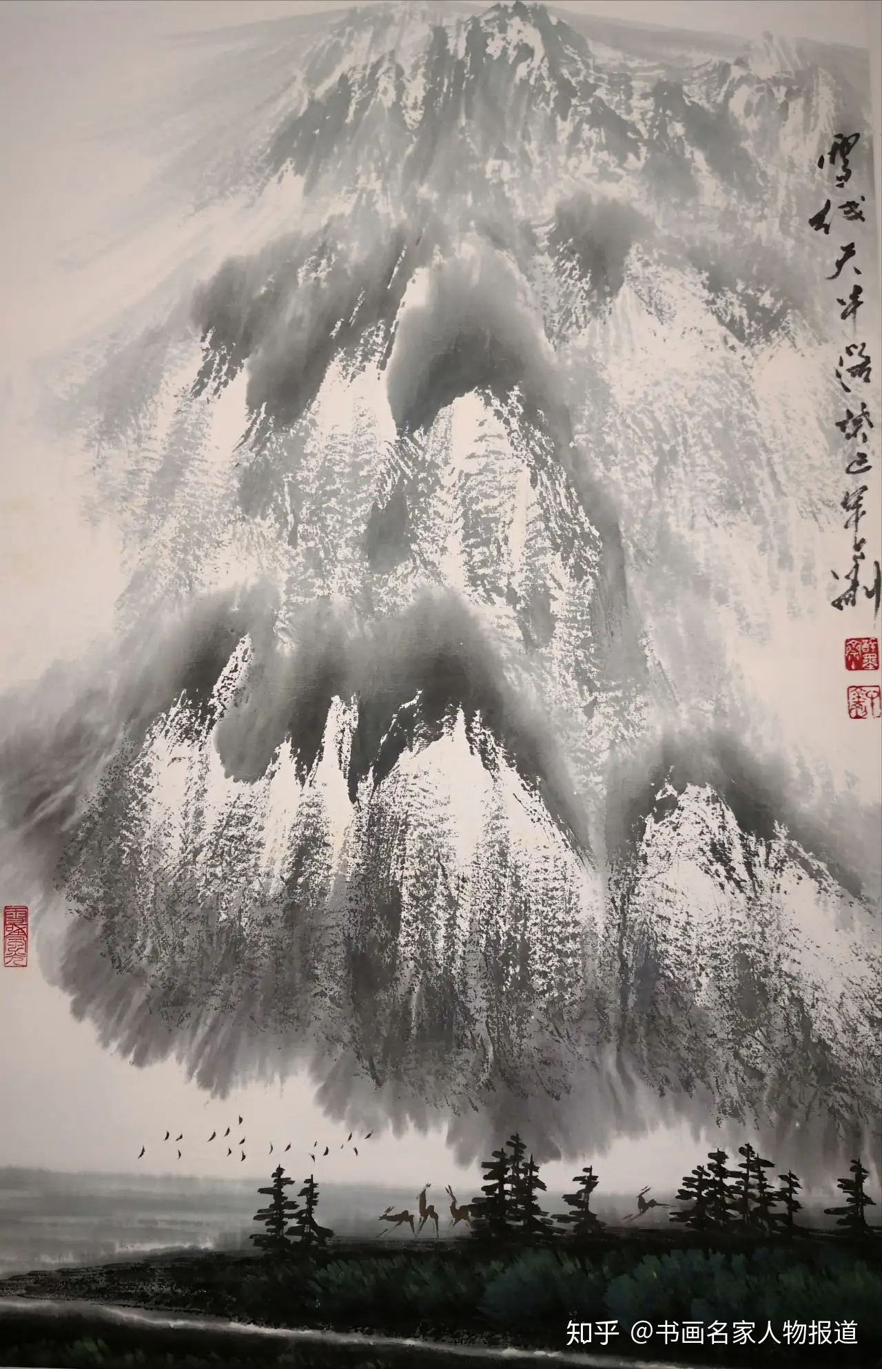 书画名家】情系雪域无尽风光——著名画家牛金刚作品赏析- 知乎