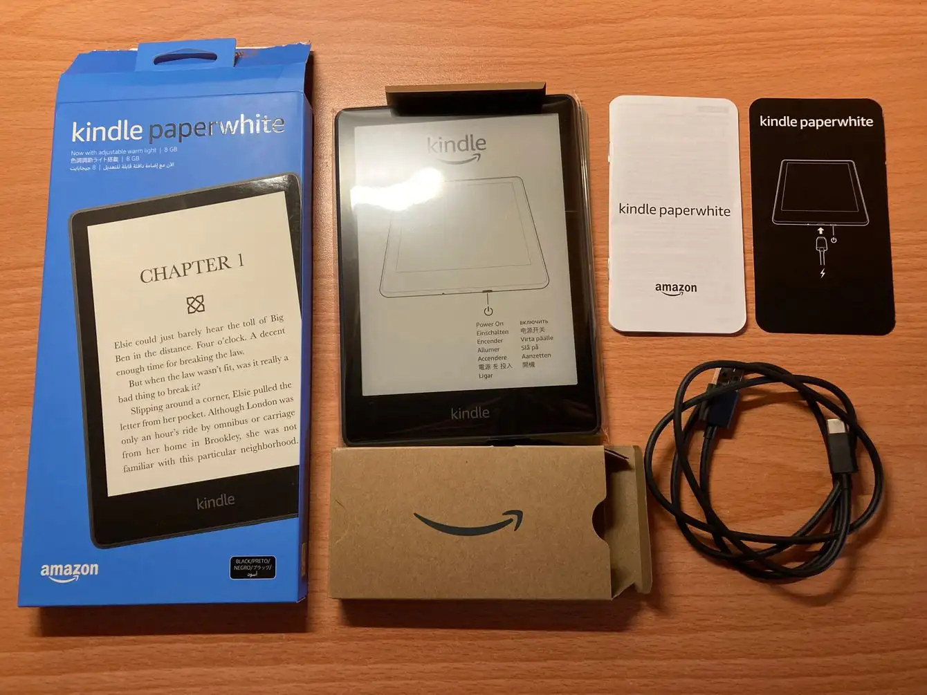 箱痛み有】Kindle Paperwhite (8GB) 2021年-