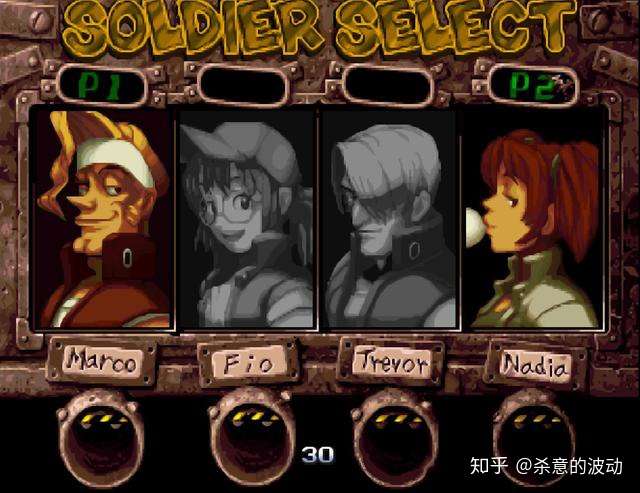 合金弹头 系列各代版本中 到底出现了多少位主角 知乎