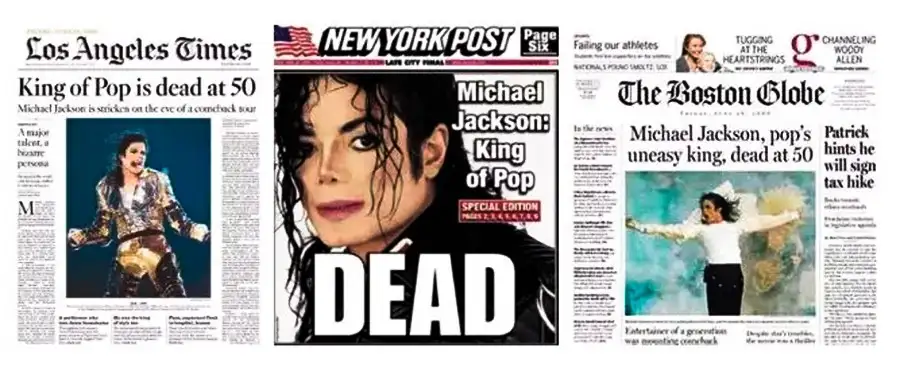 The New York Times MichaelJackson追悼号-