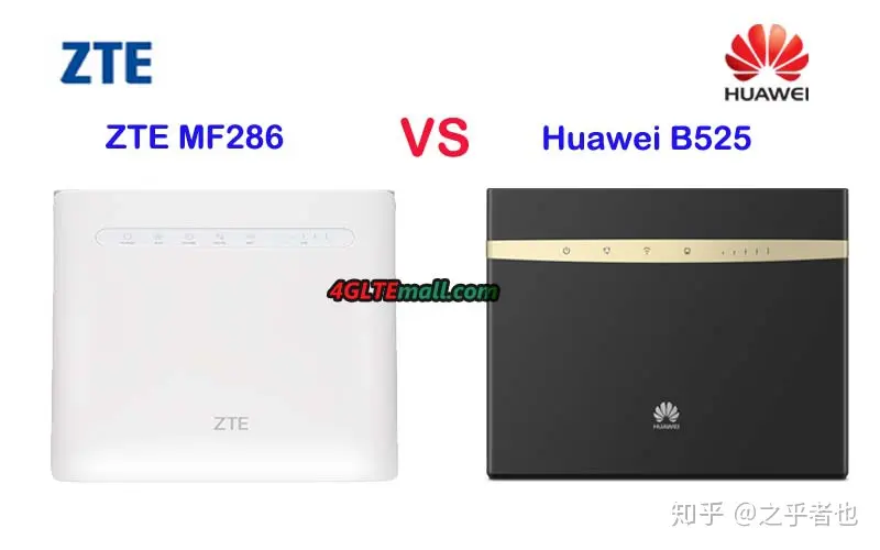 Kærlig penge træfning ZTE MF286 VS Huawei B525s - 知乎